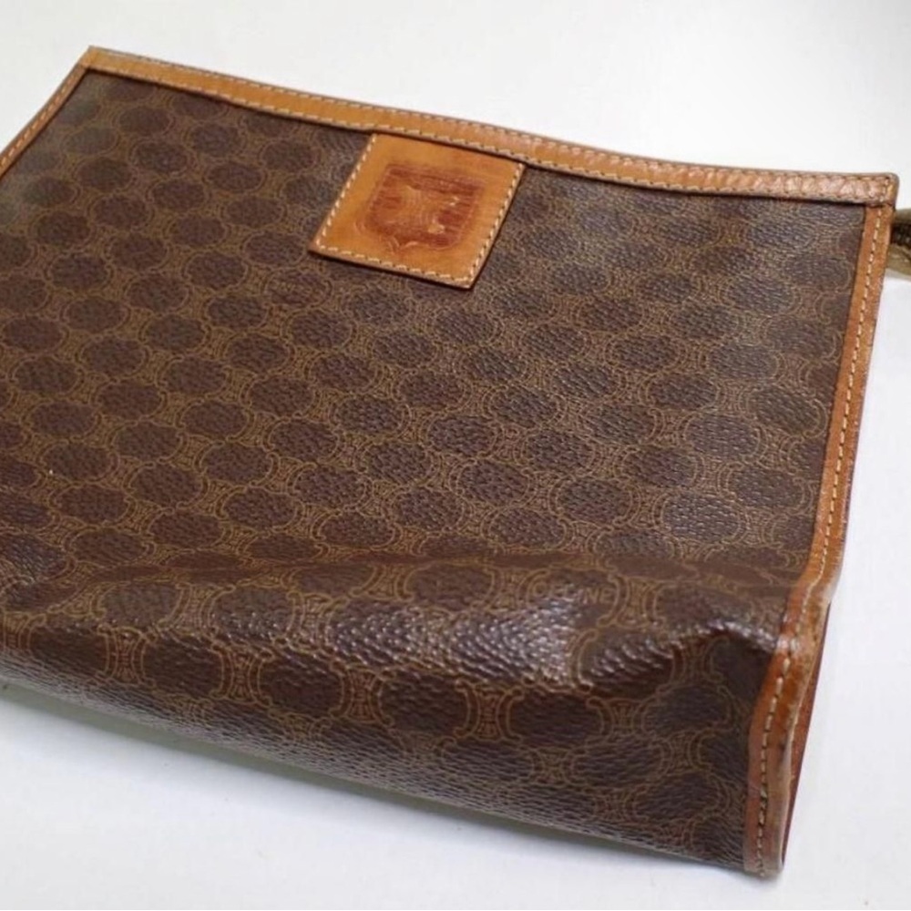 Celine Brown Macadam Second Bag - image 3